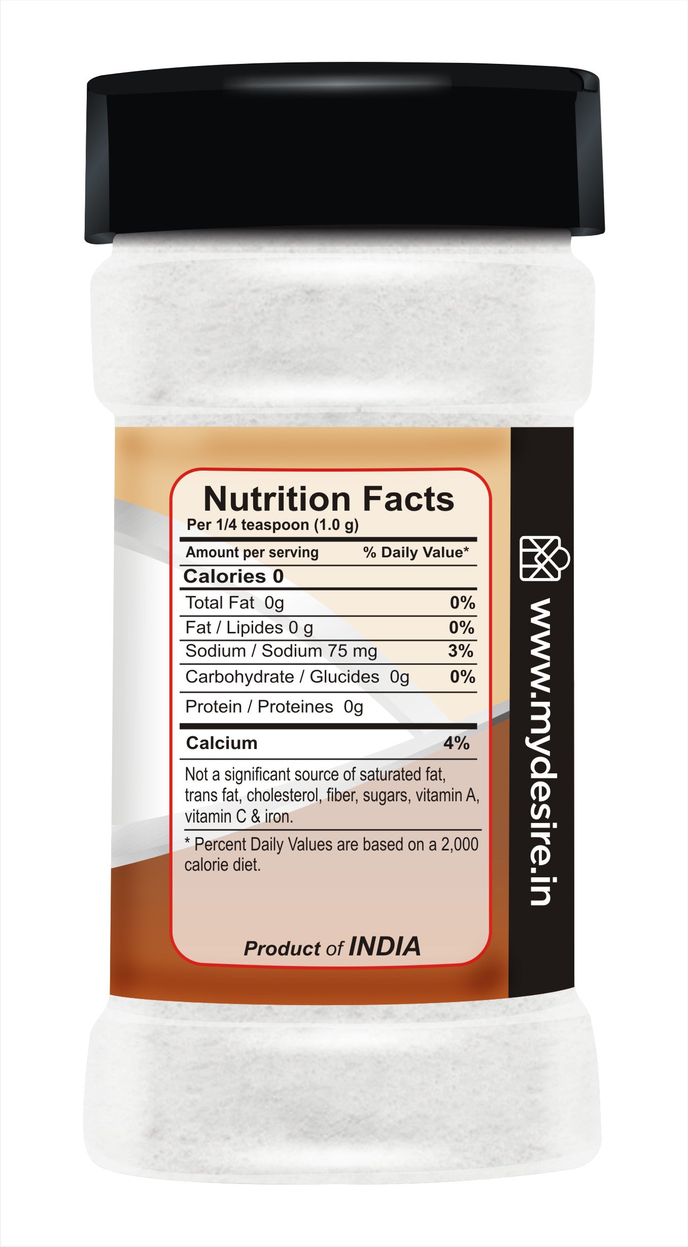 Desire Baking Powder 250 Gram- Gluten-Free, Aluminum-Free, Double-Acting Baking Powder for Perfectly Fluffy Cakes, Cookies, and Breads - Ideal Leavening Agent for All Your Baking Needs