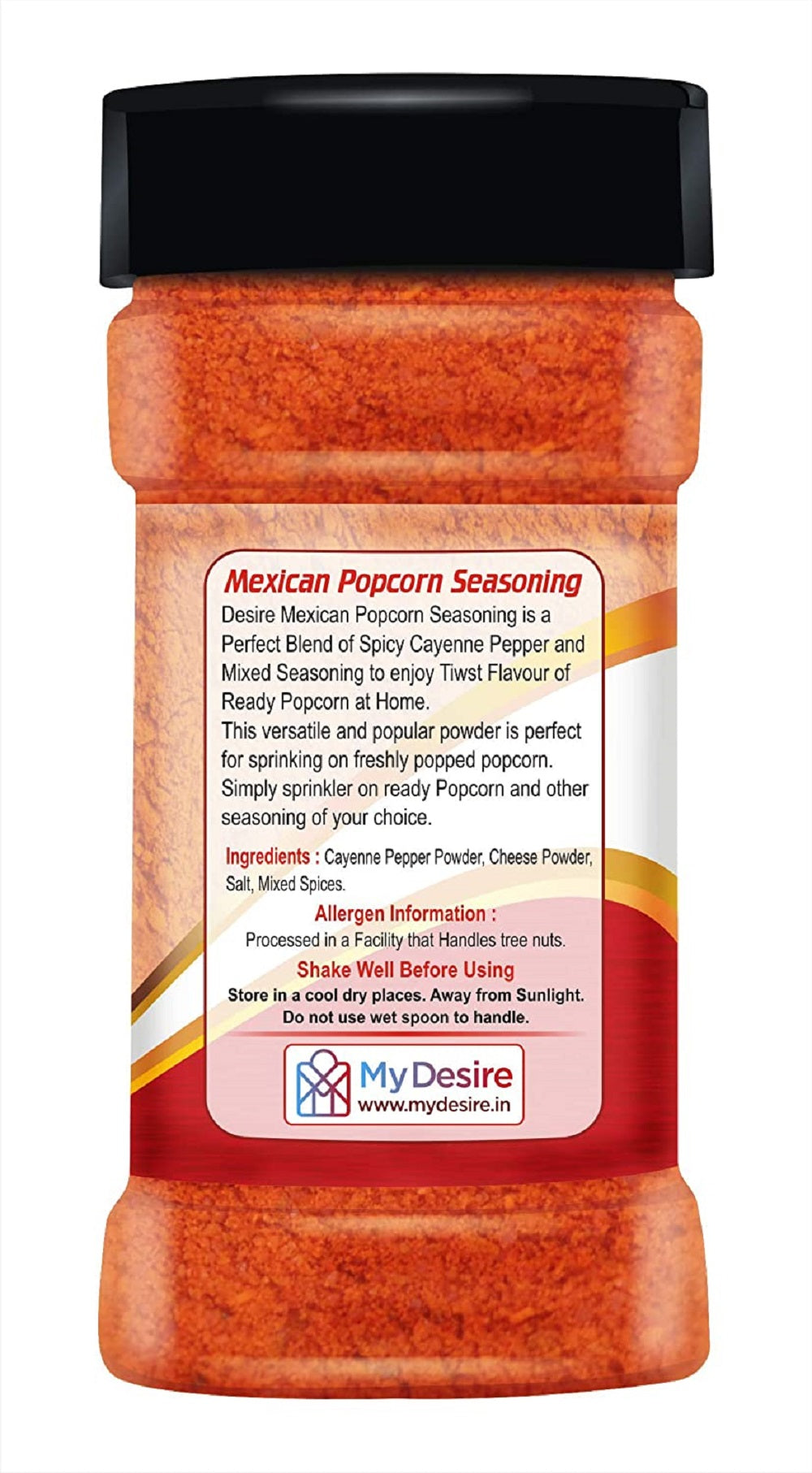 Desire Mexican Popcorn Seasoning Powder 400g | Perfect for Popcorn, Nachos, Pasta, Pizza | Delicious Sprinkle on French Fries | Flavorful and Versatile Seasoning