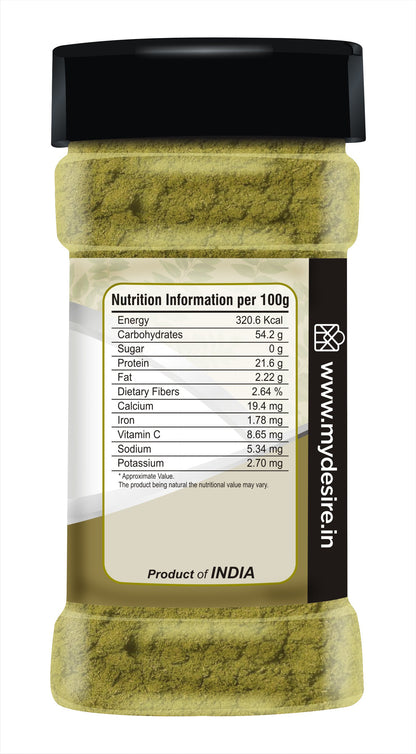 Desire Curry Leaf Powder 80 Gram | Dried Kadi Patta Powder | Pure & Natural Spice for Authentic Indian Recipes