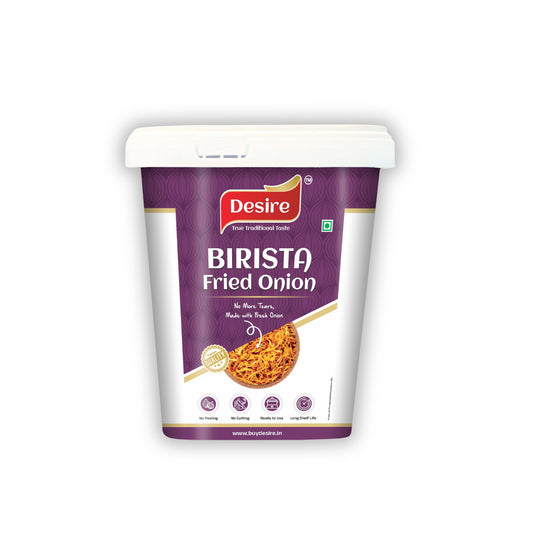 Desire Birista Fried Onion 400 Gram (Ready To Use Onions)