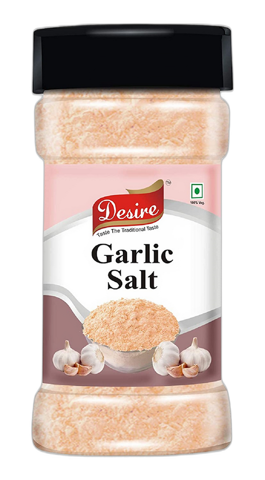 Desire Garlic Salt | 900g Jar | Premium Seasoning for Cooking, Marinades & Table Use