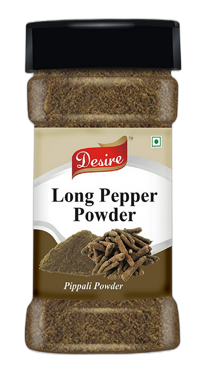 Desire Long Pepper Powder 200 Gram (Natural Pippali Powder) | Premium Spice for Enhanced Flavor & Health Benefits