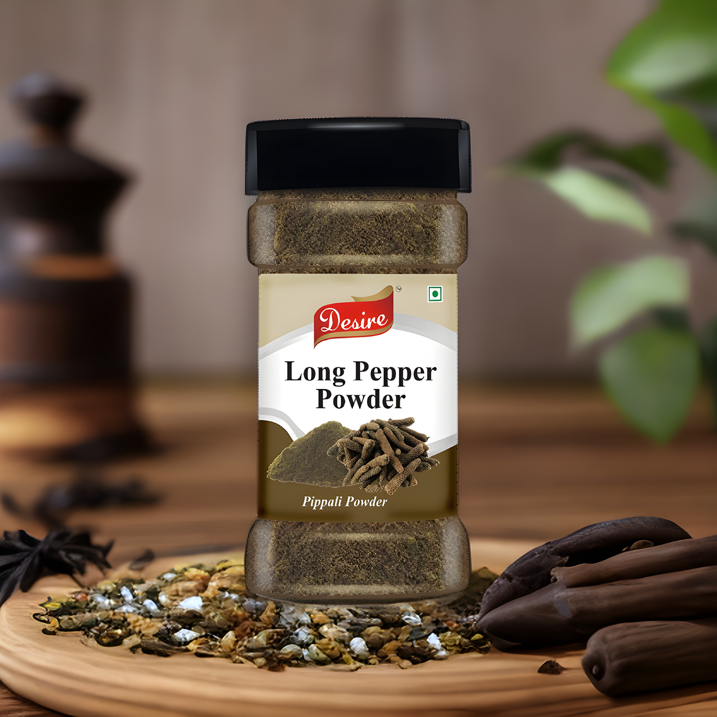 Desire Long Pepper Powder 200 Gram (Natural Pippali Powder) | Premium Spice for Enhanced Flavor & Health Benefits