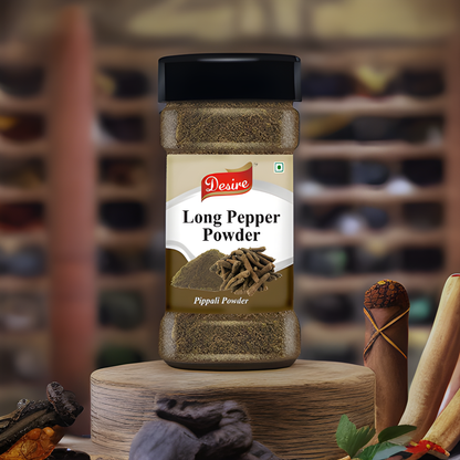 Desire Long Pepper Powder 200 Gram (Natural Pippali Powder) | Premium Spice for Enhanced Flavor & Health Benefits